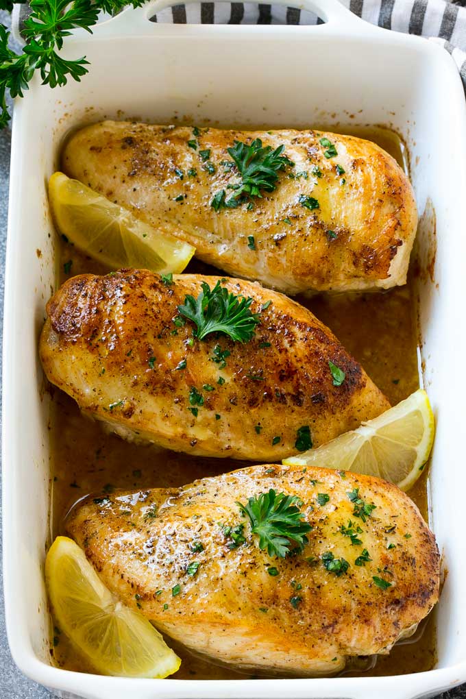 Healthy Lemon Garlic Chicken: Low-Fat & Low-Carb Recipe