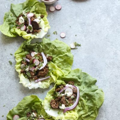 Healthy Lettuce Wraps