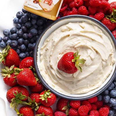 Healthy No-Sugar-Added Fresh Fruit Dip Recipe