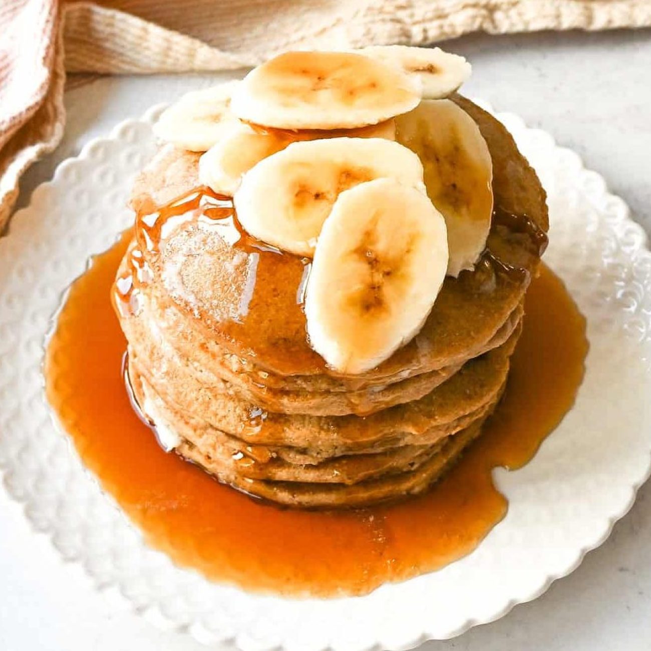 Healthy Oatmeal Pancakes