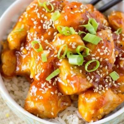 Healthy Sesame Chicken