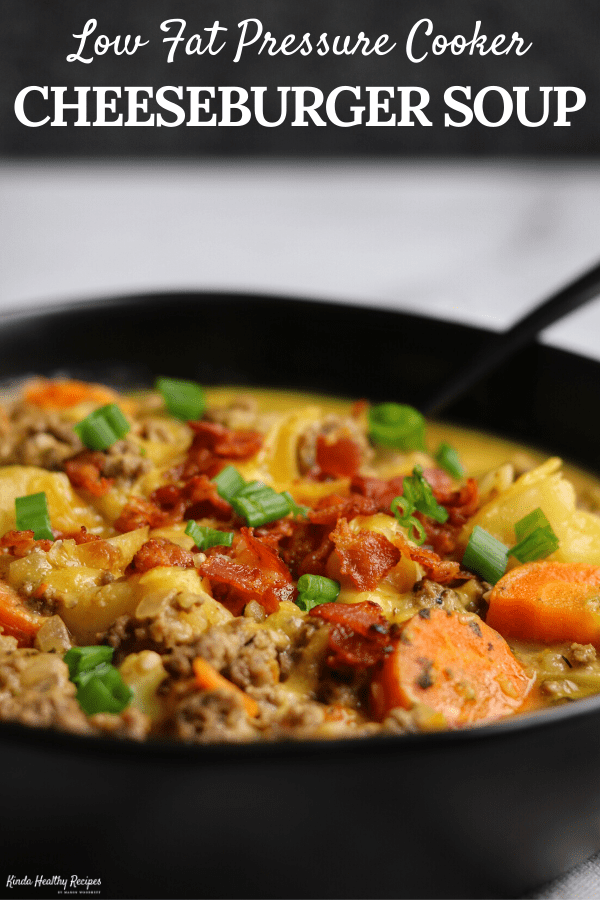 Healthy Slow-Cooker Cheeseburger Soup – Weight Watchers Friendly