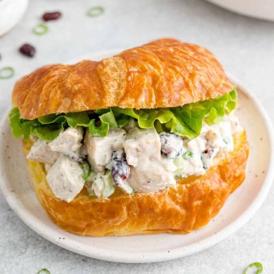 Healthy Waldorf Turkey Salad Sandwiches