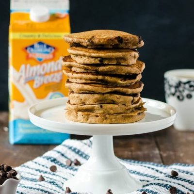 Healthy Whole-Wheat Chocolate Chip Pancake Recipe