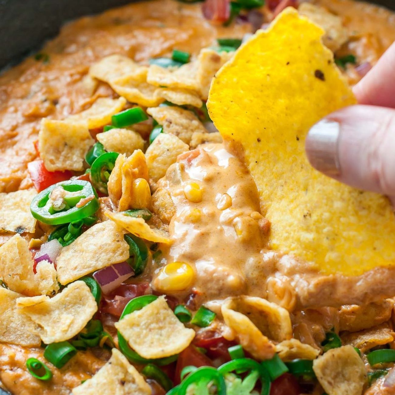 Hearty Cheesy Chili Dip Recipe