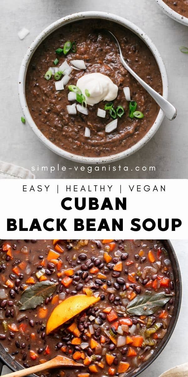 Hearty Cuban Black Bean Soup