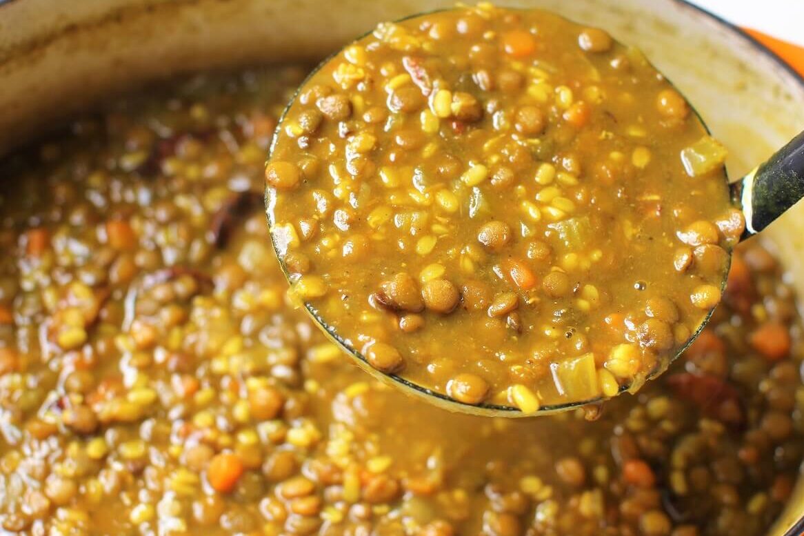 Hearty Golden Lentil Soup Recipe