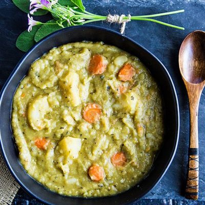 Hearty Homemade Split Pea Soup Recipe