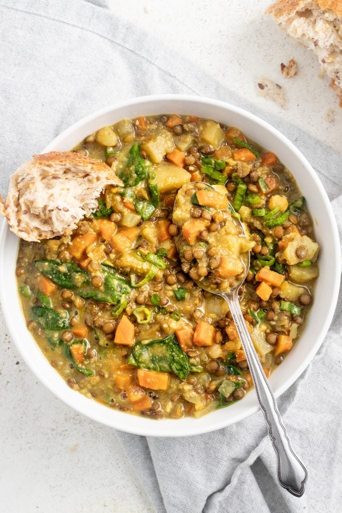 Hearty Lentil and Veggie Stew: A Nutritious One-Pot Meal