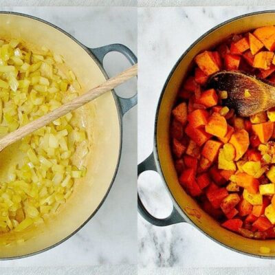 Hearty Spicy Lentil And Root Vegetable Casserole