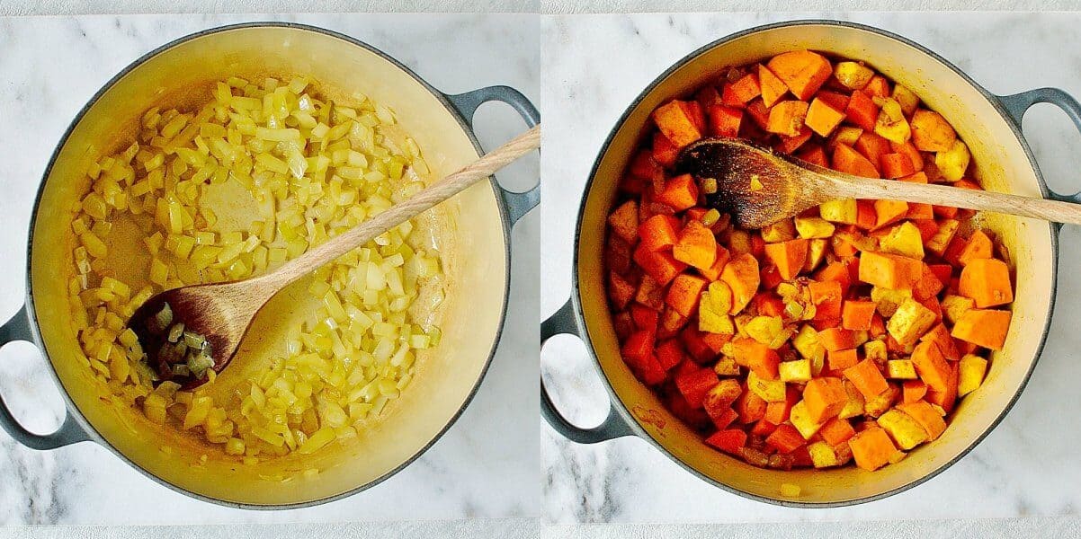 Hearty Spicy Lentil and Root Vegetable Casserole