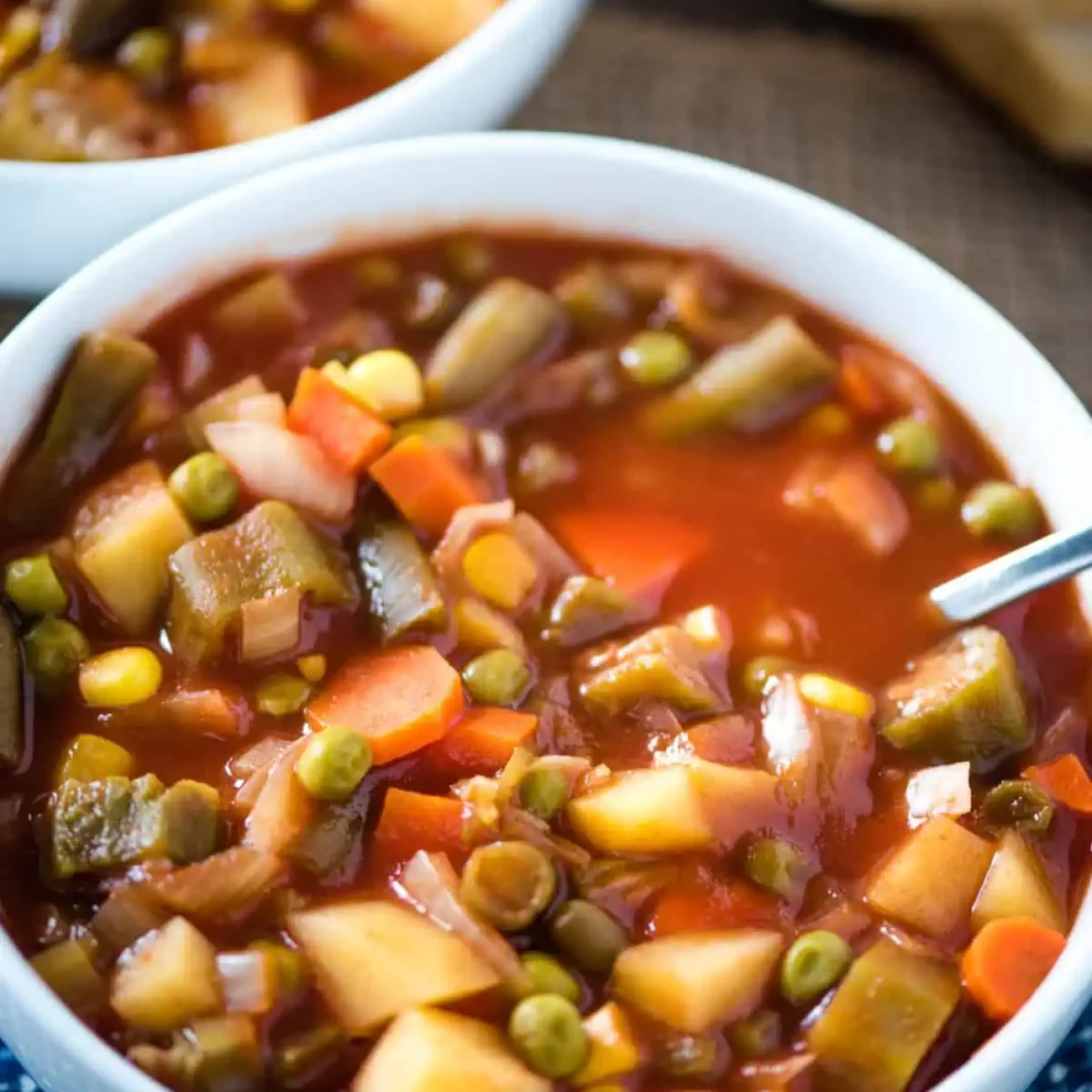 Hearty Tomato and Mozzarella Soup Inspired by V8 Juice