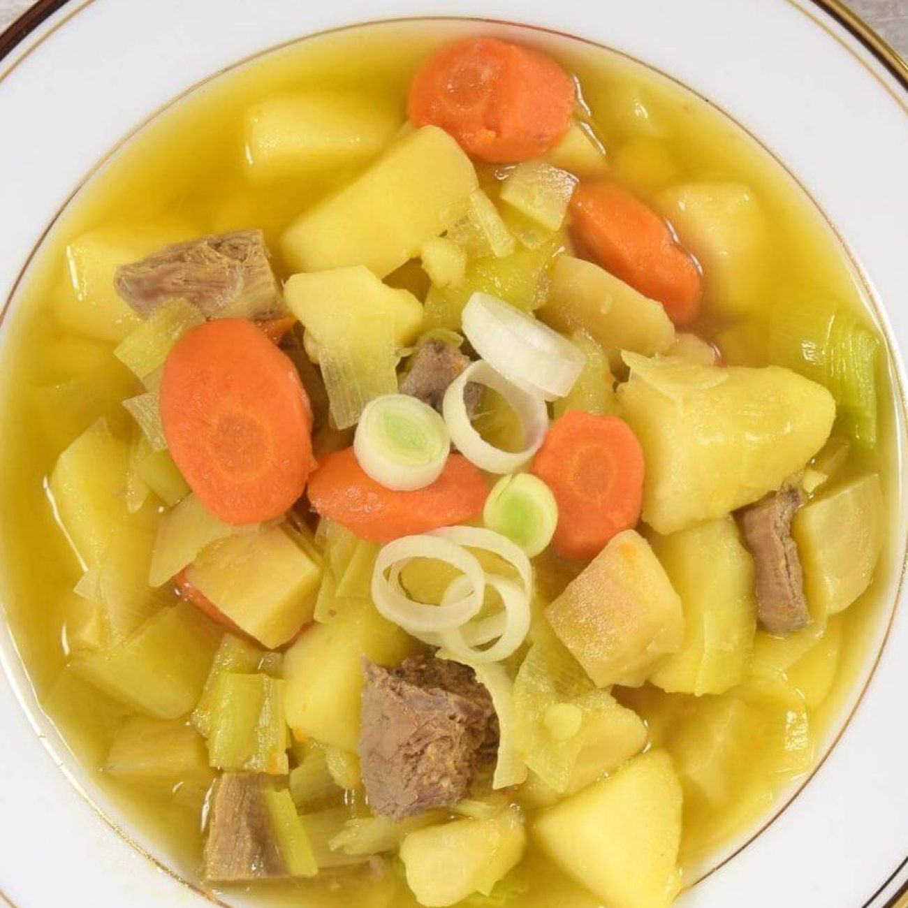 Hearty Traditional Welsh Lamb Stew Recipe