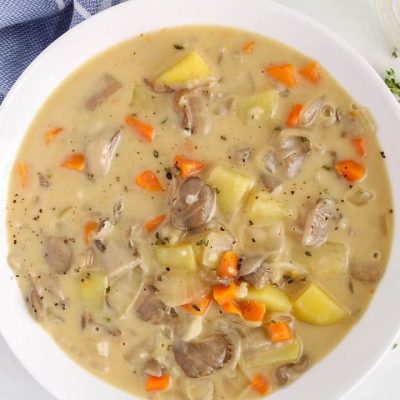 Hearty Vegetarian Mushroom Soup Recipe For Cozy Nights