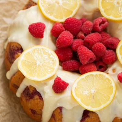 Heavenly Chocolate Raspberry Bundt