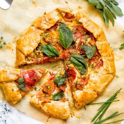 Heirloom Tomato Galette: A Rustic Summer Delight