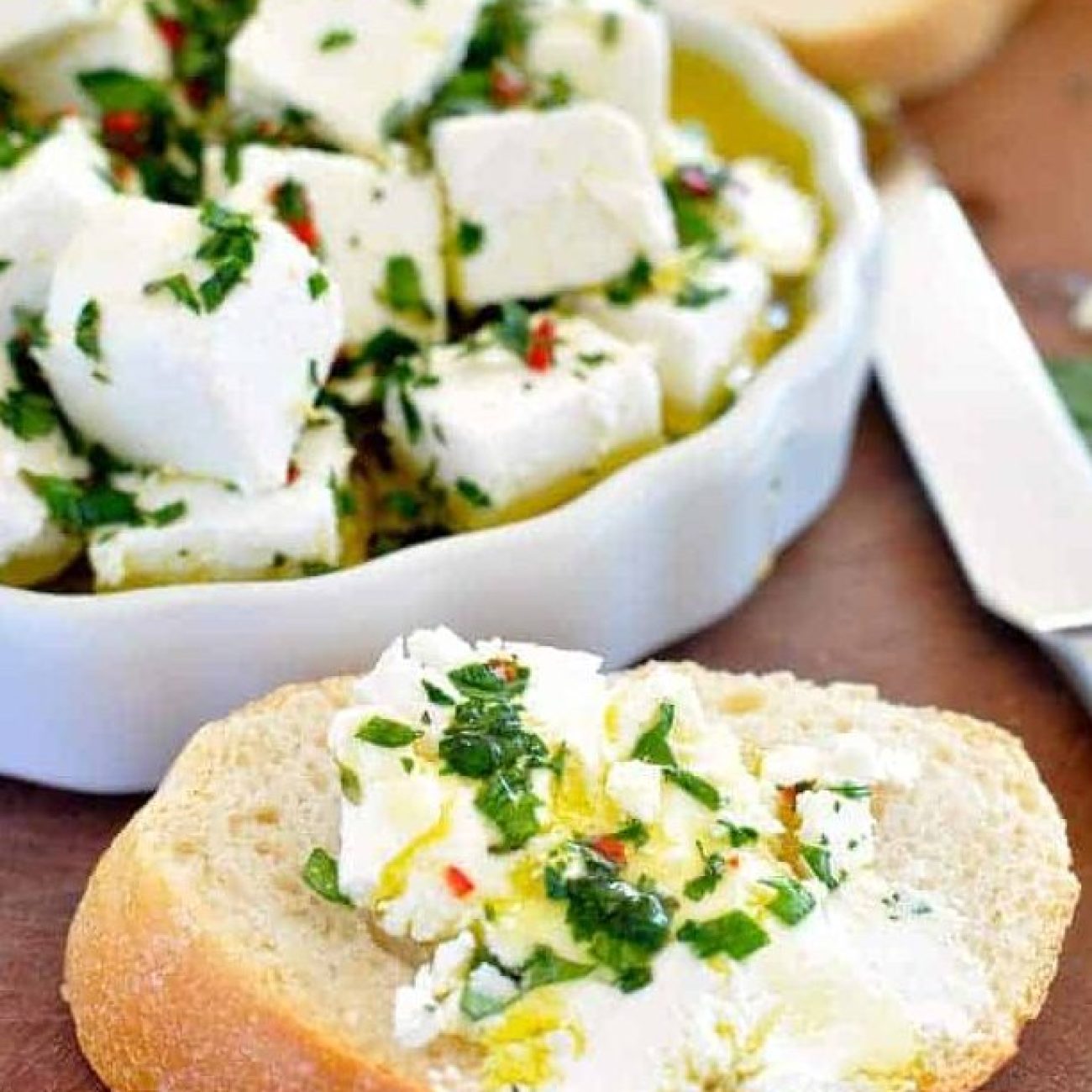 Herb & Garlic Marinated Feta