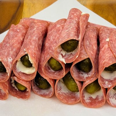 Herb Salami Roll Ups