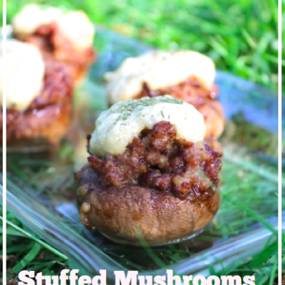 Herbed Cheese Stuffed Mushrooms