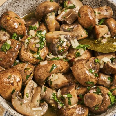 Herbed Marinated Mushrooms