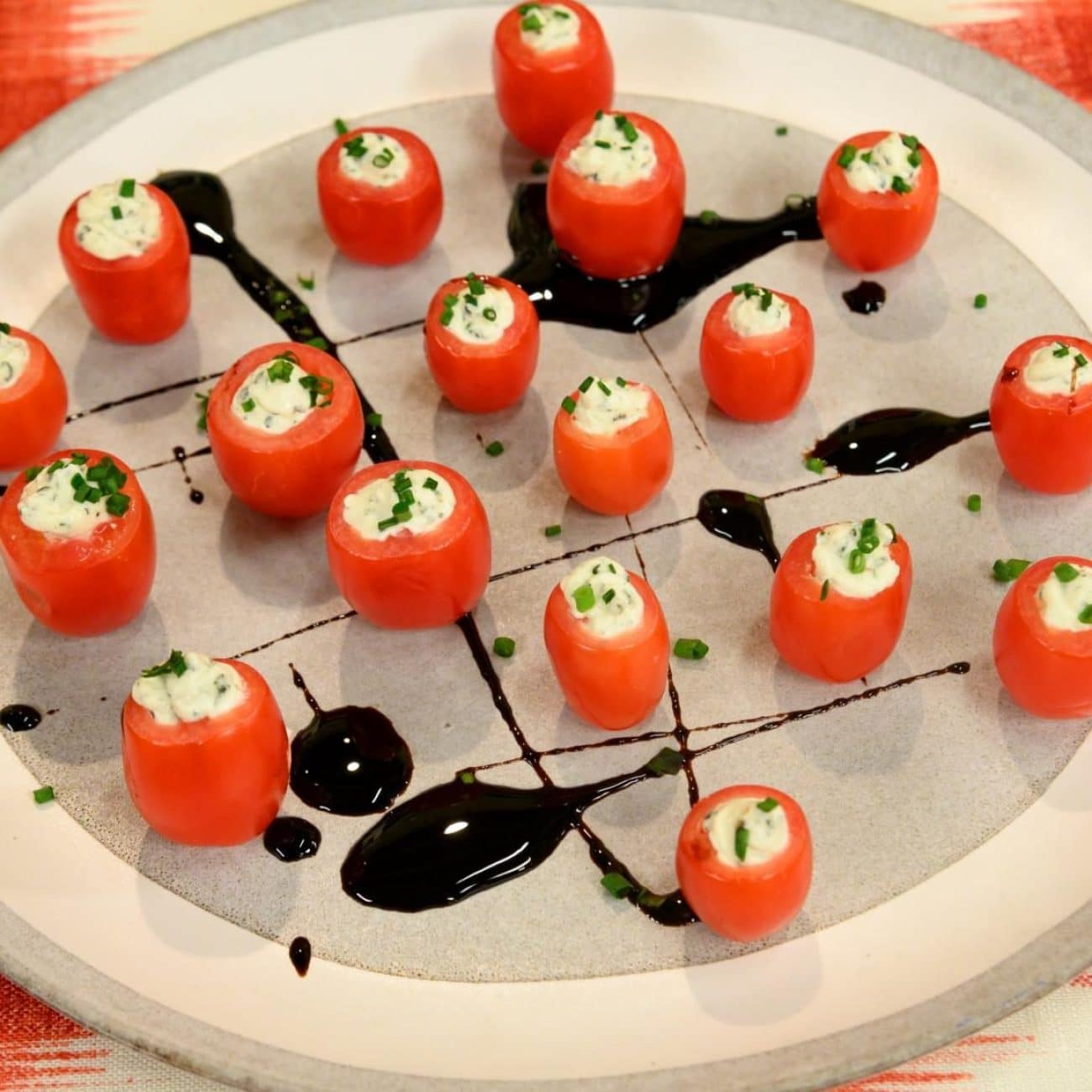 Herby Stuffed Tomatoes