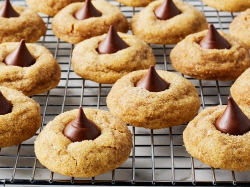 Hersheys Kiss Peanut Butter Cookies