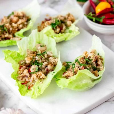 Hgs Totally Thai Chicken Lettuce Cups -Ww Points