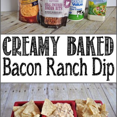 Hidden Valley Bacon And Cheddar Dip