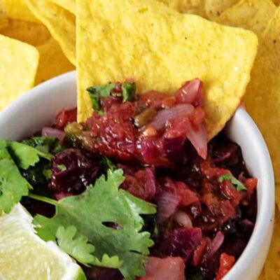 High Rollin Chile Cherry Salsa