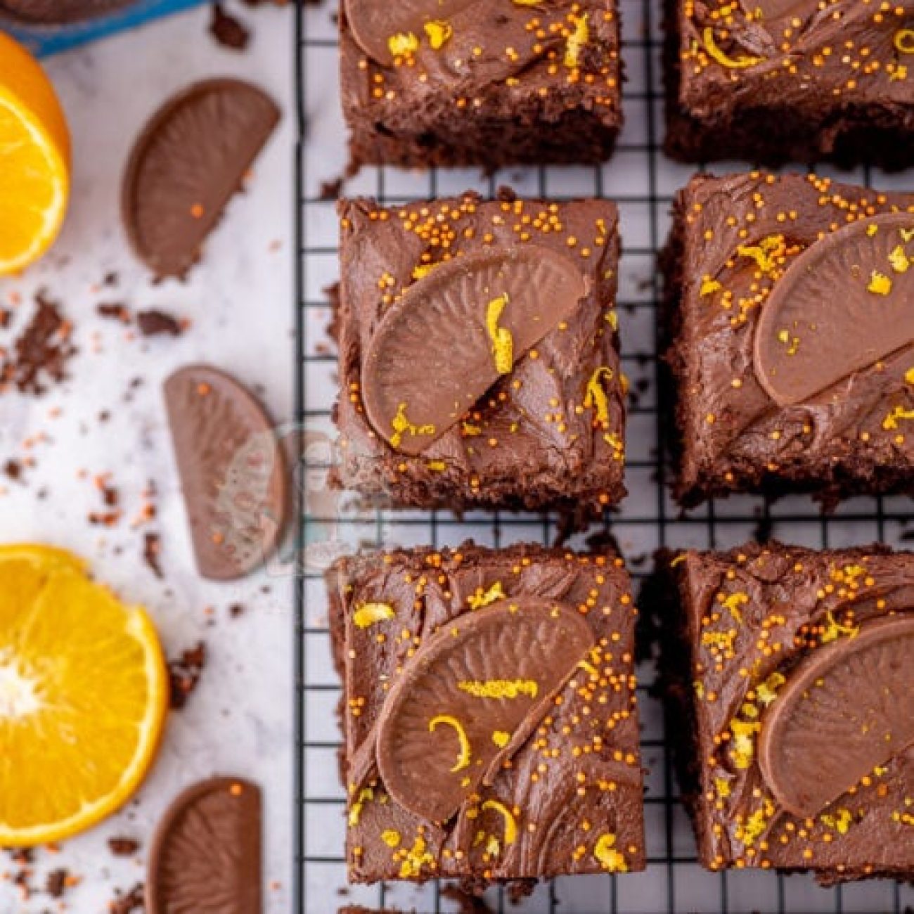 High Voltage Chocolate Orange Dessert