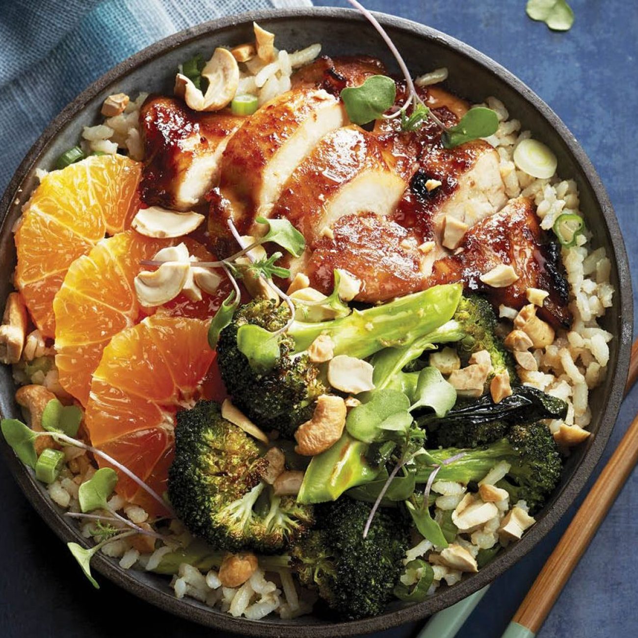 Hoisin Chicken Rice Bowls