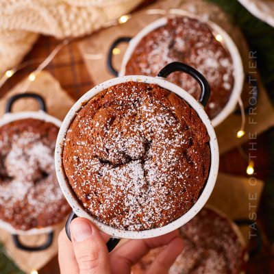 Holiday Gingerbread Pudding Cake