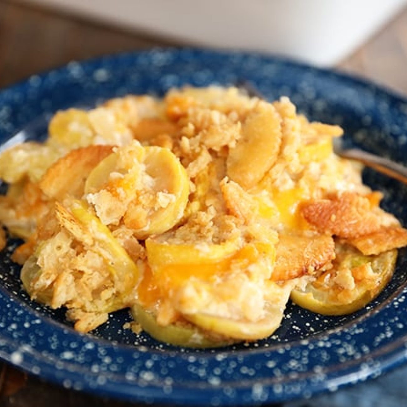 Holiday Yellow Squash Casserole