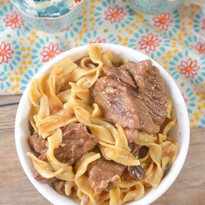 Home-Style Beef-N-Noodles W/Mushrooms