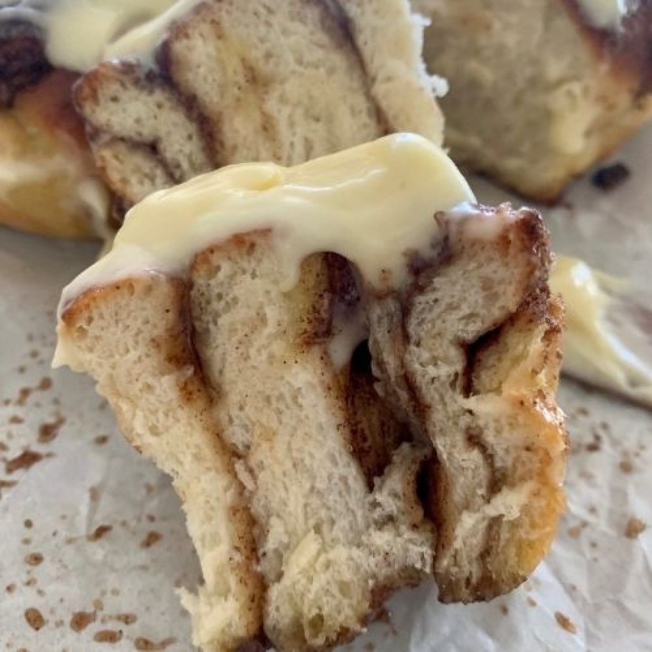 Homemade Cinnamon Rolls with Sourdough Twist