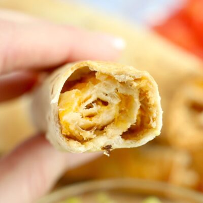 Homemade Crispy Chicken Taquitos - Inspired By Taco Bell