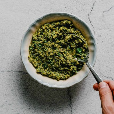 Homemade Fresh Thyme Pesto Recipe