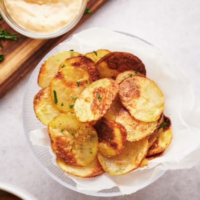 Homemade Low Calorie Potato Chips