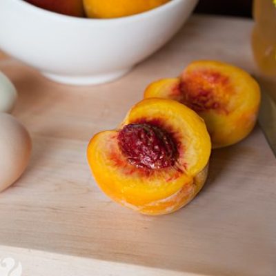 Homemade Peach And Brandy Face Mask