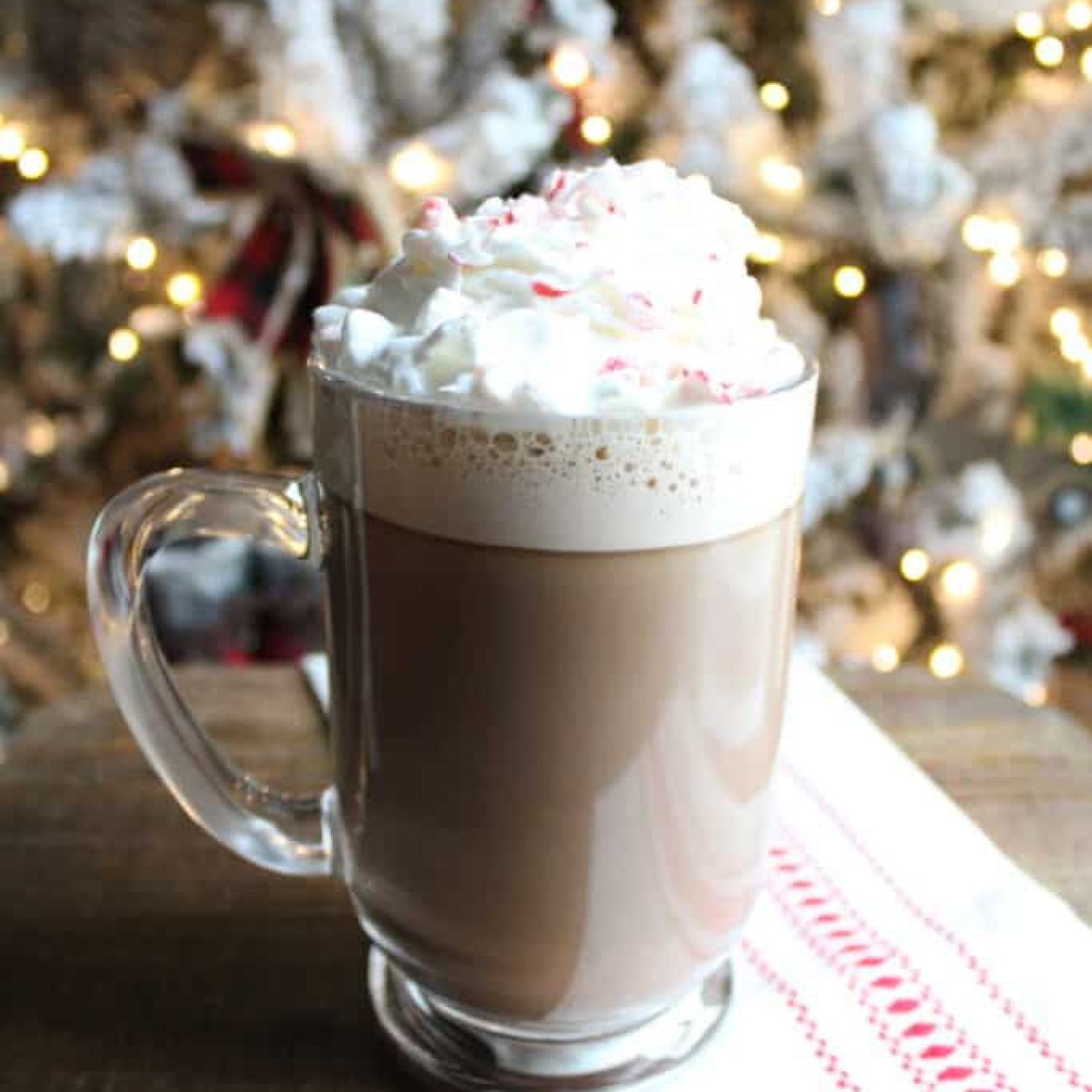 Homemade Peppermint Mocha Inspired by Starbucks