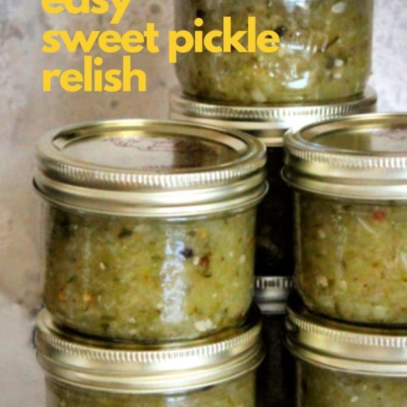 Homemade Quick Pickle Relish