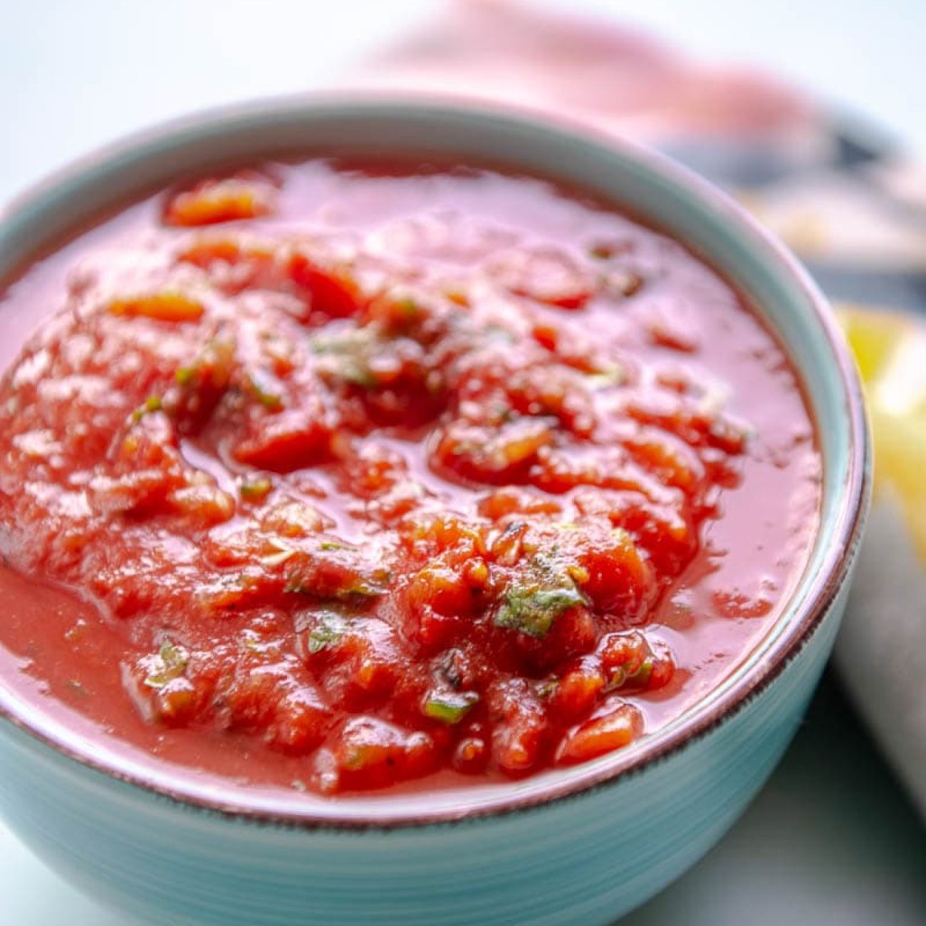 Homemade Salsa Using Canned Tomatoes