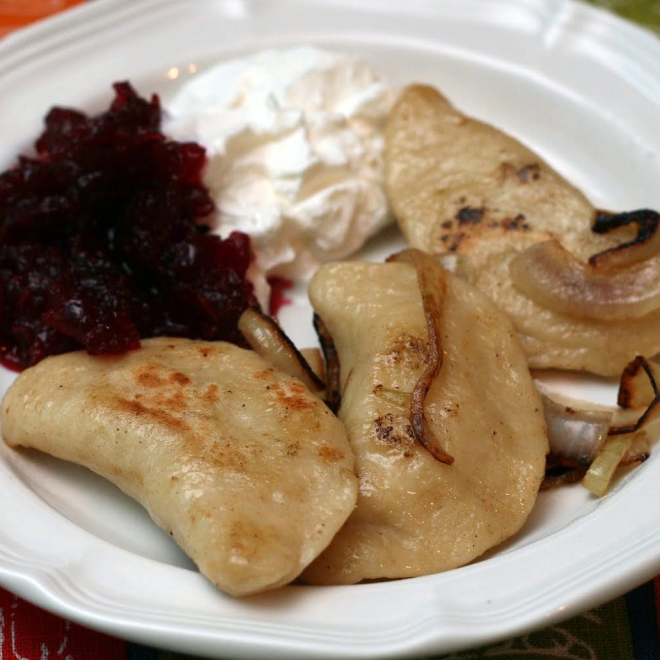 Homemade Sauerkraut Pierogies