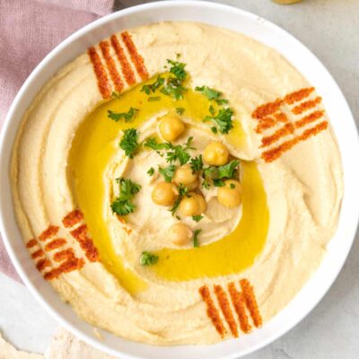 Homos Bi Tahini - Arabic Sesame Chickpea Dip