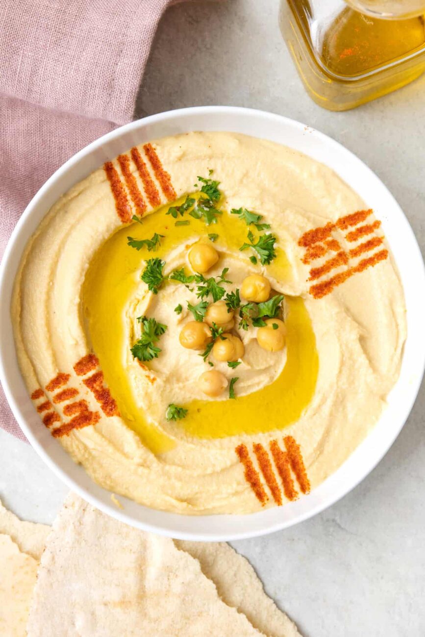 Homos Bi Tahini – Arabic Sesame Chickpea Dip