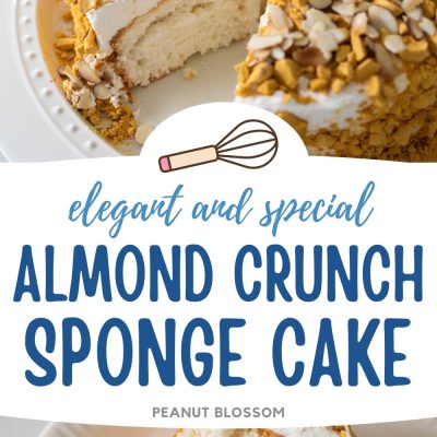 Honey Almond Crunch Cake