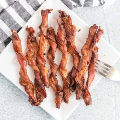 Honey And Lemon Pepper Bacon Twists