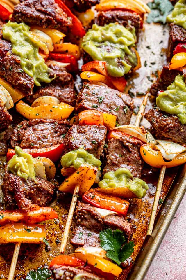 Honey-Cumin Beef Kebabs