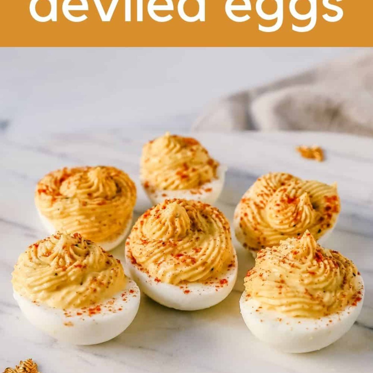 Honey Dijon Mustard Stuffed Eggs