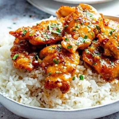 Honey Garlic Chicken Thighs